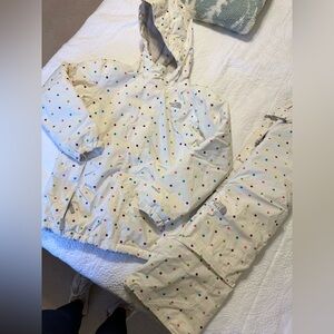 Girls North Face Ski Jacket + Pants set, size Large